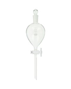 กรวยแยกสารพร้อมวาล์วปิดเปิด PTFE ขนาด 500 มล.