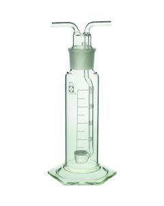 ขวดล้างแก๊สทรงกรวยมาตรฐานพร้อมแผ่นกรอง รุ่น 84GP100 ขนาด 250 มล.