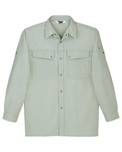 เสื้อแขนยาวสีเขียวเอิร์ธโทน M