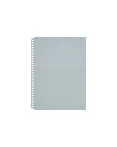 Half pocket thick mouth A4S black (10 pieces)