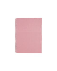 Half pocket thick mouth A4S red (10 pieces)