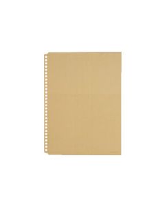 Half pocket thick mouth A4S yellow (10 pieces)
