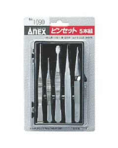 Stainless Steel Tweezers ชุดละ 5เส้น