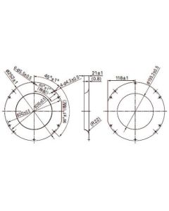 Inlet Nozzle 1แผ่น