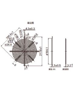 Finger Guard/Filter Kit 1แผ่น