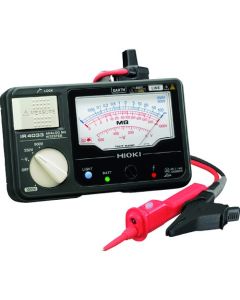 เครื่องวัดความต้านทานฉนวนแบบแอนะล็อก (3 ช่วง) IR4033-11 พร้อมใบรายงานและตัวติดตาม