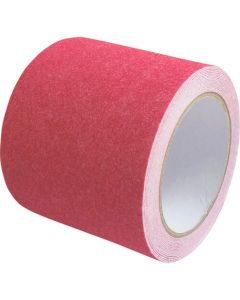 เทปกันลื่น กว้าง 100มม. x 5ม. สีชมพูเรืองแสง