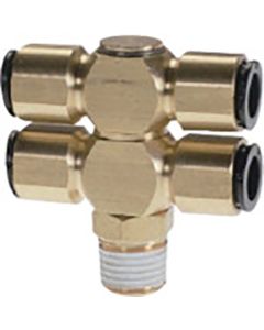 Fuji แบนโจคู่ (โลหะ) 12mm, R3/8