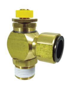 Speed controller α Fuji (โลหะ) มีมิเตอร์เอาต์พุต 12 มม. R3/8