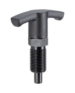 สลักล็อกแบบมีปลอกหกเหลี่ยมและตัวล็อกรูปตัว T ทำจากเหล็ก