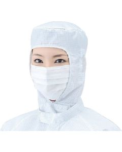 หมวกคลุมศีรษะ ASPURE สำหรับคลีนรูม สีขาว