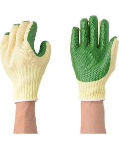 Solid Rubber Coated Gloves Z Pack Of 3Pairs 1ชุด