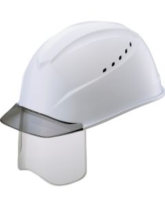 Light And Compact Helmet Type-j Suspension With Rain Channel And Vents And Shield To Protect Eyes