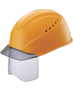 Light And Compact Helmet Type-j Suspension With Rain Channel And Vents And Shield To Protect Eyes