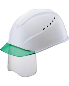 Light And Compact Helmet Type-j Suspension With Rain Channel And Vents And Shield To Protect Eyes