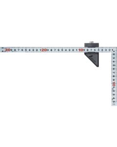 Carpenter's Square Flat Hard Chrome Finish with Stopper ABS Resin 1เส้น