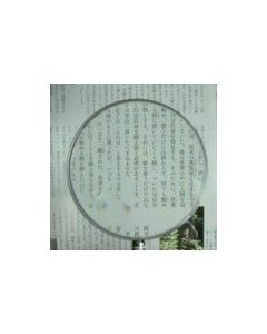 100mm Magnifier with plastic lens and ebonite handle 2&4X 1อัน
