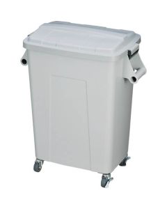 ถังขยะสำหรับห้องครัว Pro Pail จุได้ 70 ล. สีเทา