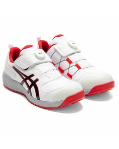 WINJOB CP307 BOA หัวเรซิ่น 3E สี White x สี Classic Red 22.5cm
