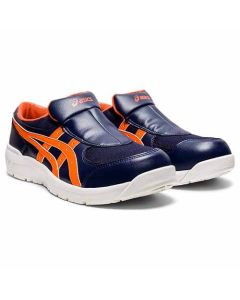 WINJOB CP211 SLIP-ON หัวเรซิ่น 3E สี Peacoat x สี Habanero 22.5cm