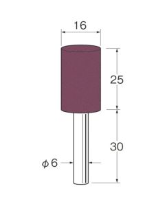 หินเจียรยางกากเพชรสีเขียว เส้นผ่านศูนย์กลางภายนอก (มม.): 16 ขนาดเม็ด (#): 46