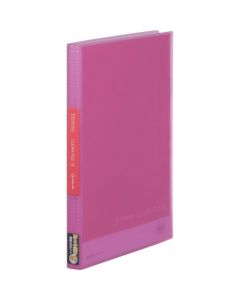 แฟ้มโชว์เอกสาร Simplease Transparent A4 40 ซอง Pink