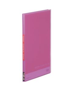แฟ้มโชว์เอกสาร Simplease Transparent A4 20 ซอง Pink