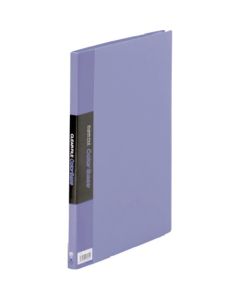 แฟ้มโชว์เอกสาร Color Base A4 20 ซอง Light Purple