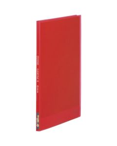 แฟ้มโชว์เอกสาร Simplease Transparent A4 20 ซอง Red