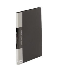 แฟ้มโชว์เอกสาร Color Base A4 20 ซอง Black