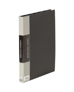 แฟ้มโชว์เอกสาร Color Base W B5 40 ซอง Black