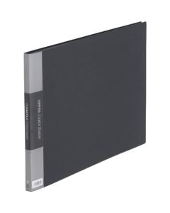 แฟ้มโชว์เอกสาร Color Base A3 แนวนอน 20 ซอง Black
