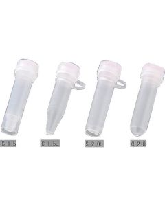 หลอดฝาเกลียว S-1.5 (50 หลอด x 10 ถุง = 500 หลอด)
