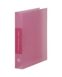 แฟ้มห่วง D-Ring Simplease  Transparent A4 320 แผ่น Pink