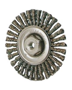 แปรงเกลียวขัดไฟฟ้า แบบแคบ วงล้อ N SUS0.51