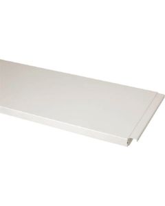 ชั้นวางครึ่งแผ่นสำหรับโต๊ะทำงานซีรีส์ 150; ใช้ได้กับโต๊ะขนาดกว้าง 1800 x ลึก 600 มม.; สีขาวนวล