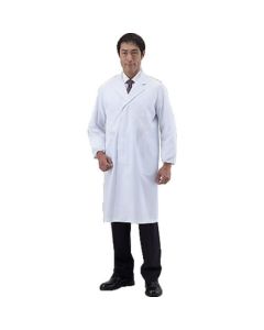 เสื้อกาวน์แลป AZLAB สีขาว สำหรับผู้ชาย AL-MS ไซส์ M