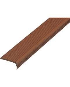 แผ่นปิดพื้นผิวกันลื่น Non-slip 13-35DX Koroban สำหรับที่อยู่อาศัย/เท้าเปล่า สีน้ำตาล ขนาด 1.82 ม.