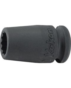Impact Socket 3/8Sq.Dr. 12-P 18mm 1อัน