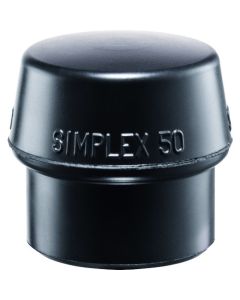 ชิ้นส่วนค้อน: ไส้ค้อนพลาสติก SIMLEX สำหรับเปลี่ยน ขนาดเส้นผ่านศูนย์กลาง (100) มม. วัสดุคอมโพสิตยาง (สีดำ)
