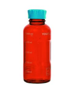 ขวดอเนกประสงค์ฝาเกลียว สีน้ำตาล ขนาด 500 มล. บรรจุ 4 ขวด