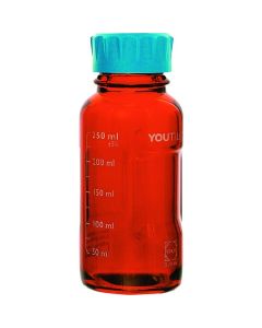 ขวดอเนกประสงค์ฝาเกลียว สีน้ำตาล ขนาด 250 มล. บรรจุ 4 ขวดต่อแพ็ค