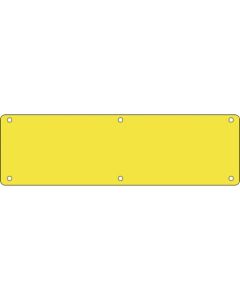 ป้ายอาคารสถานที่ สีเหลือง แบบธรรมดา Z (สีเหลือง) เหล็ก 300 x 1200 มม
