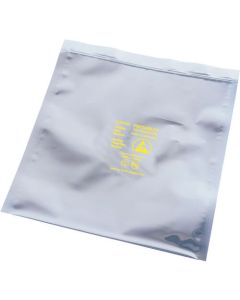 ถุง ESD, STATSHIELD, ด้านในโลหะ, ชนิดซิป, 254mmx305mm, 100 ชิ้น