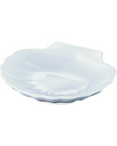 จานเสิร์ฟเมลามีนทรงเปลือกหอย Jesner รุ่น 0332 สีขาว