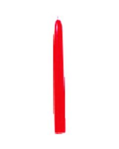 เทียนทรงกรวย ขนาด 8 นิ้ว สีแดง (1 โหล)