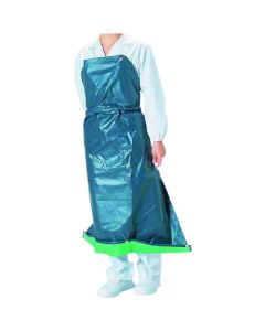 ผ้ากันเปื้อนอเนกประสงค์ Guardron PVC ป้องกันแบคทีเรีย ทรงเข้ารูป ไซส์ S สีน้ำเงิน/เขียว