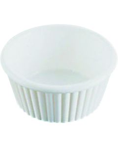 ถ้วยราเมกินลายริ้ว Jesner (SAN) 0360A (สีขาว)