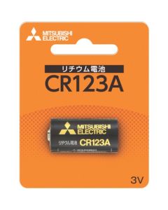 แบตเตอรี่ลิเธียม CR123A จำนวน 1 ชิ้น บรรจุในแผงพลาสติกใส