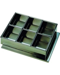 SA18-8 กล่องใส่เครื่องเทศฮันดะ 6 ชิ้น